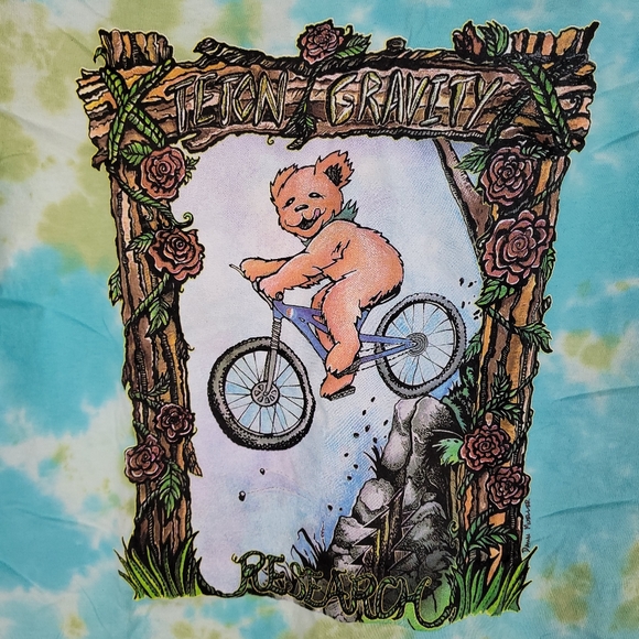 NWT Grateful Dead x Teton Gravity Research Air Bear Tie Dye Limited Ed Choose Sz - Picture 4 of 9